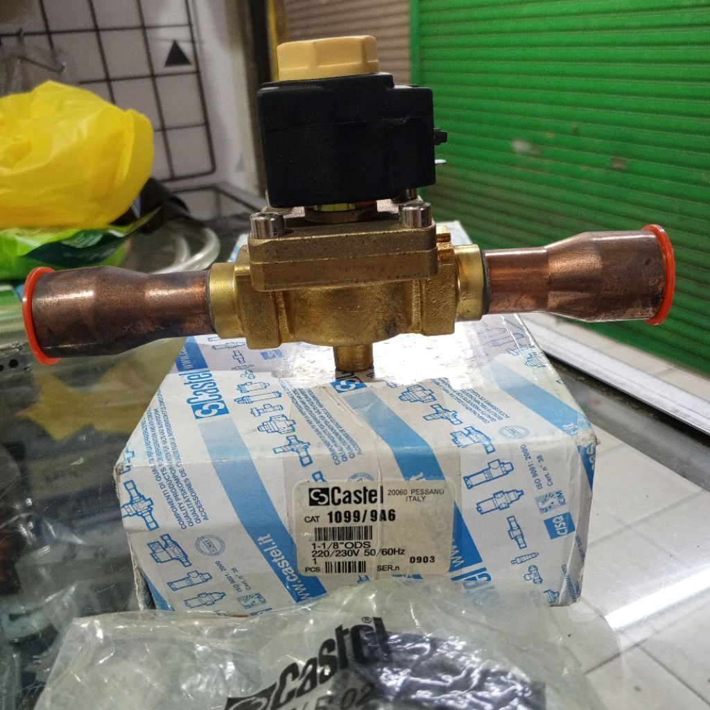 SOLENOID VALVE CASTEL 1099/9AG 1-1/8" ODS TYPE LAS