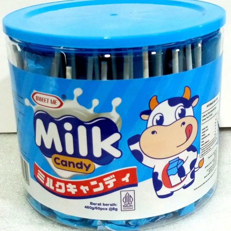 Milk Candy Cube Lolipop isi 60 ECER 1000