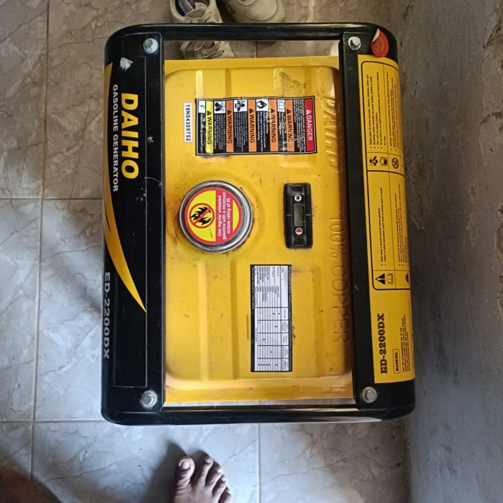 Genset 2200 watt bekas Normal Rasa baru