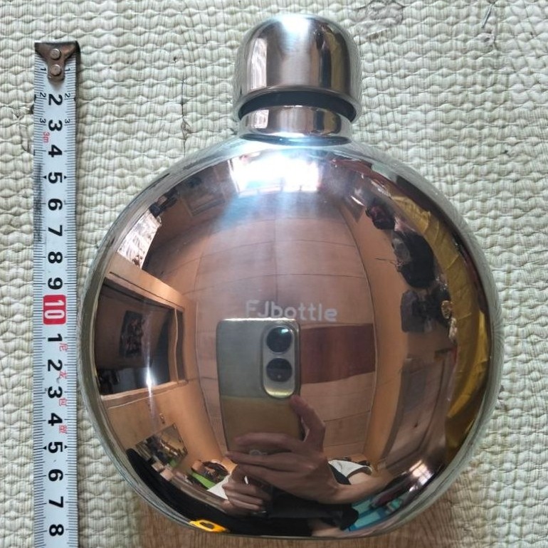 Botol Tumbler Hip Flask Round 420ml