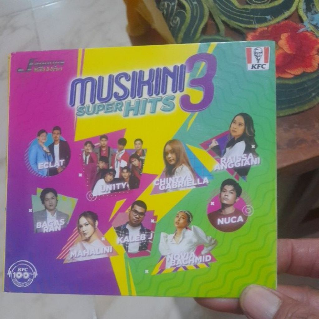 cd musik original musikini  super hits 3