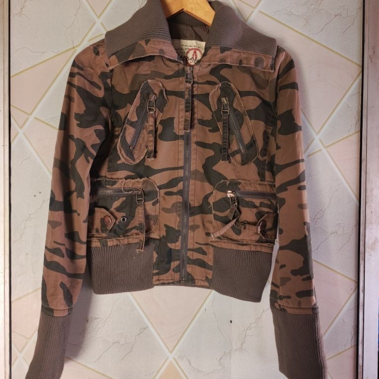 buckaroo jeans camo jacket
