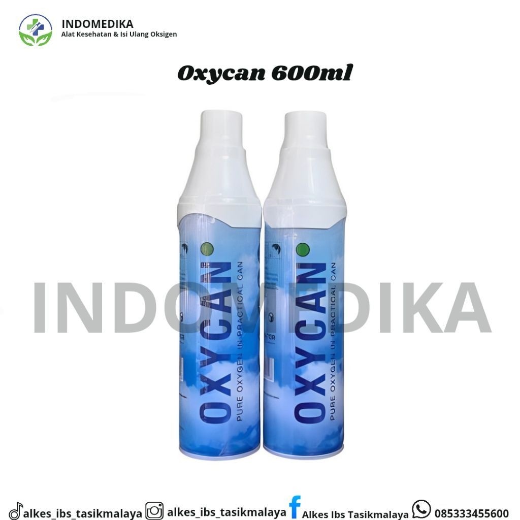 Oksigen Cair OXYCAN 600ml Pure Oxygen In Practical Can