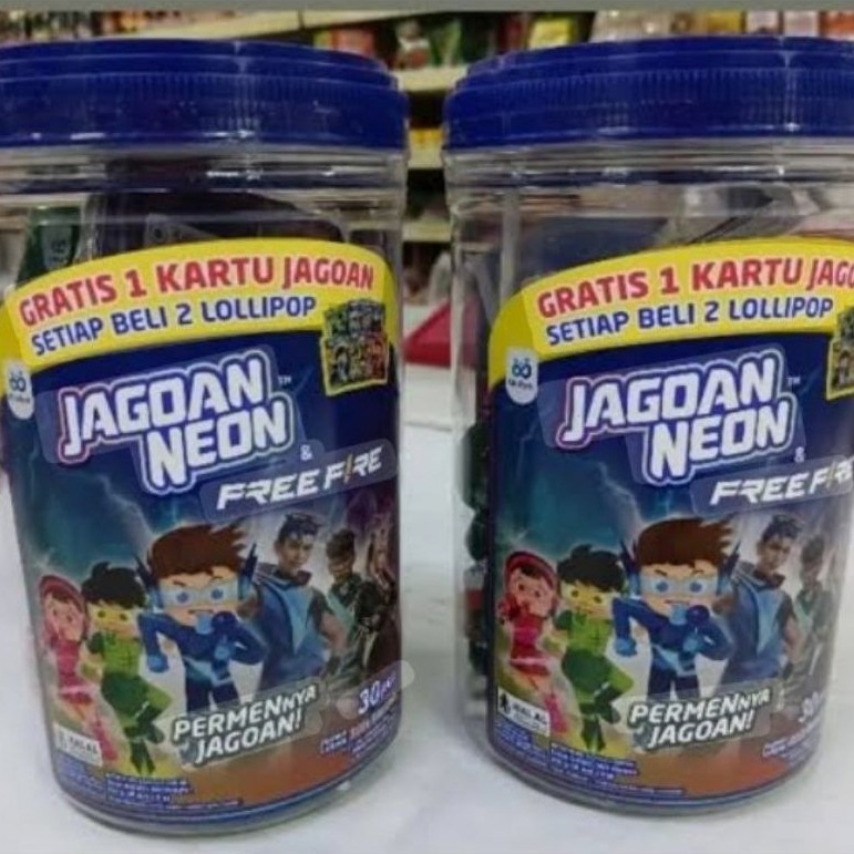 Permen Lollipop Jagoan Neon Free Fire