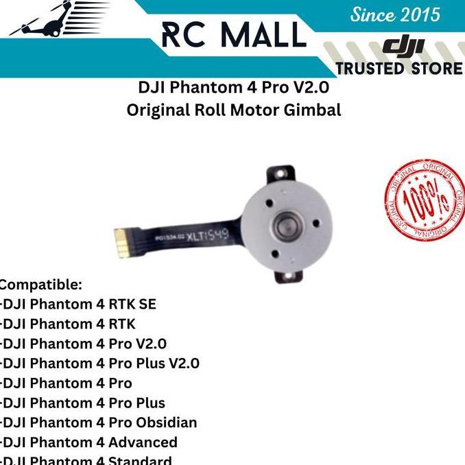 Roll Motor Gimbal DJI Phantom 4 Pro V2.0 DJI Phantom 4 RTK DJI Phantom 4 Advanced Motor Roll Gimbal 