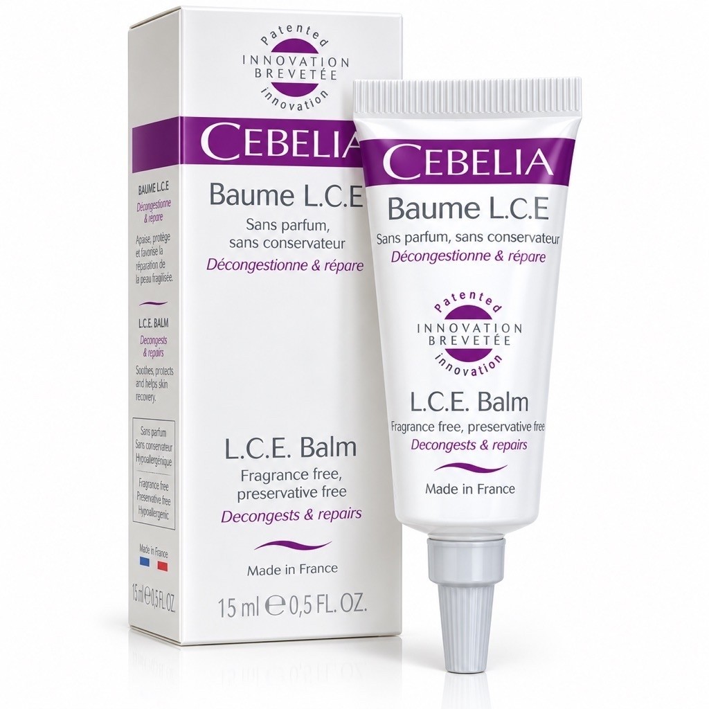 CEBELIA LCE BALM - LCE BAUME - soothing cream meredakan iritasi ,melembabkan