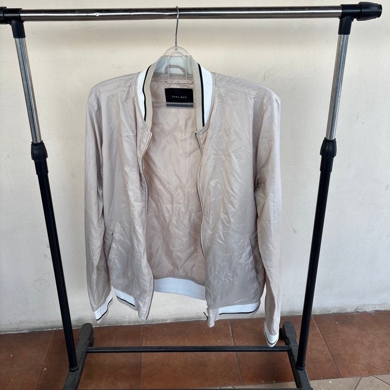 zara men bomber jacket