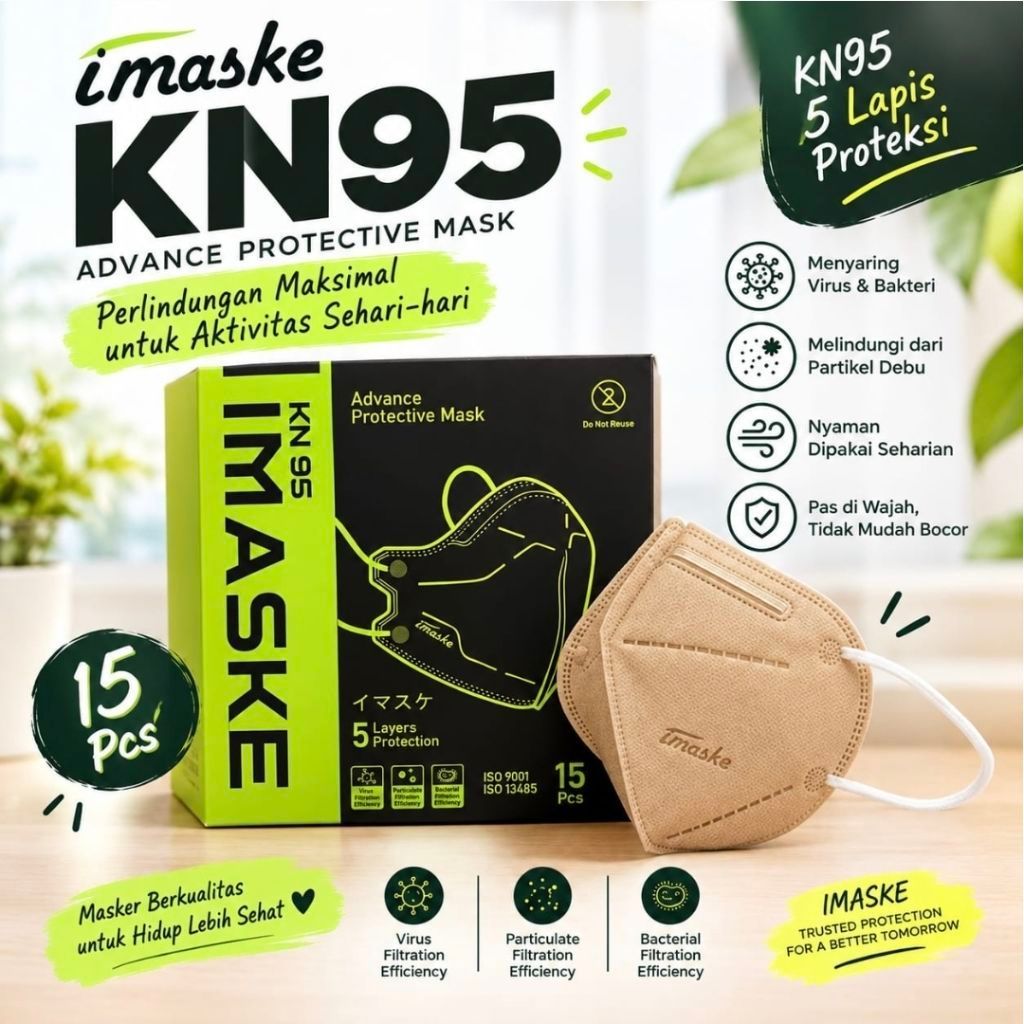 Masker Imaske KN95 Protective Mask