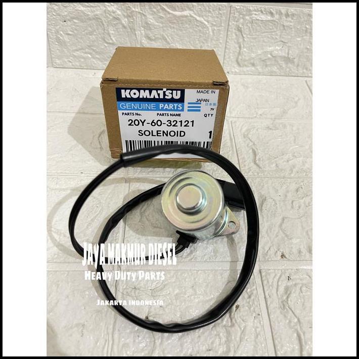 TERLARIS SOLENOID VALVE ASSY PC300-7 PC200-8M0 SELENOID 20Y-60-32121 BARU 