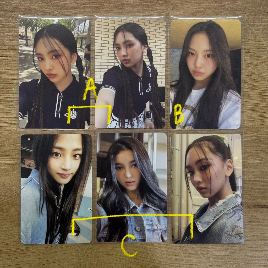 NEWJEANS HYEIN MINJI DANIELLE PHOTOCARD PC OFFICIAL