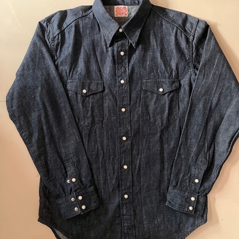 Fullcount Western Work Shirt Denim