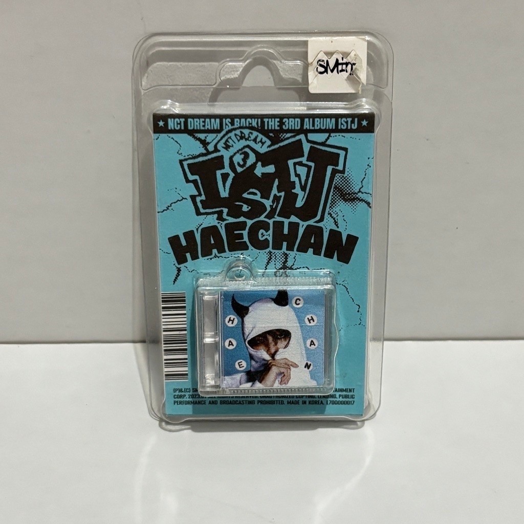 SMINI ONLY HAECHAN NCT DREAM SMINI ISTJ ALBUM KEYCHAIN SMINI ISTJ OFFICIAL