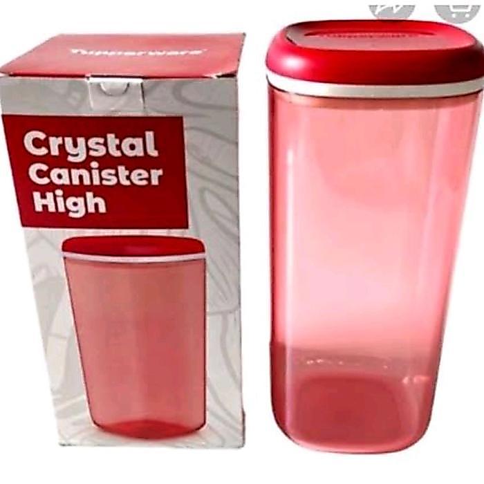 TERLARIS Cristal canister 1,8 L Tupperware (1pcs) READY