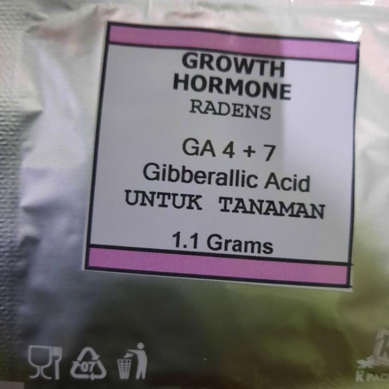 GA 4+7 Gibberalic Acid Gibberallin hormon ZPT Pupuk Tanaman