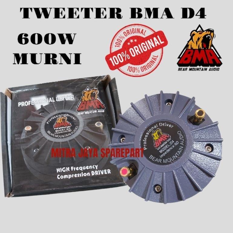 DRIVER TWEETER BMA D4 D 4 D-4 TWITER TWETER HIGH HI PROFESIONAL DRIVER TWEETER