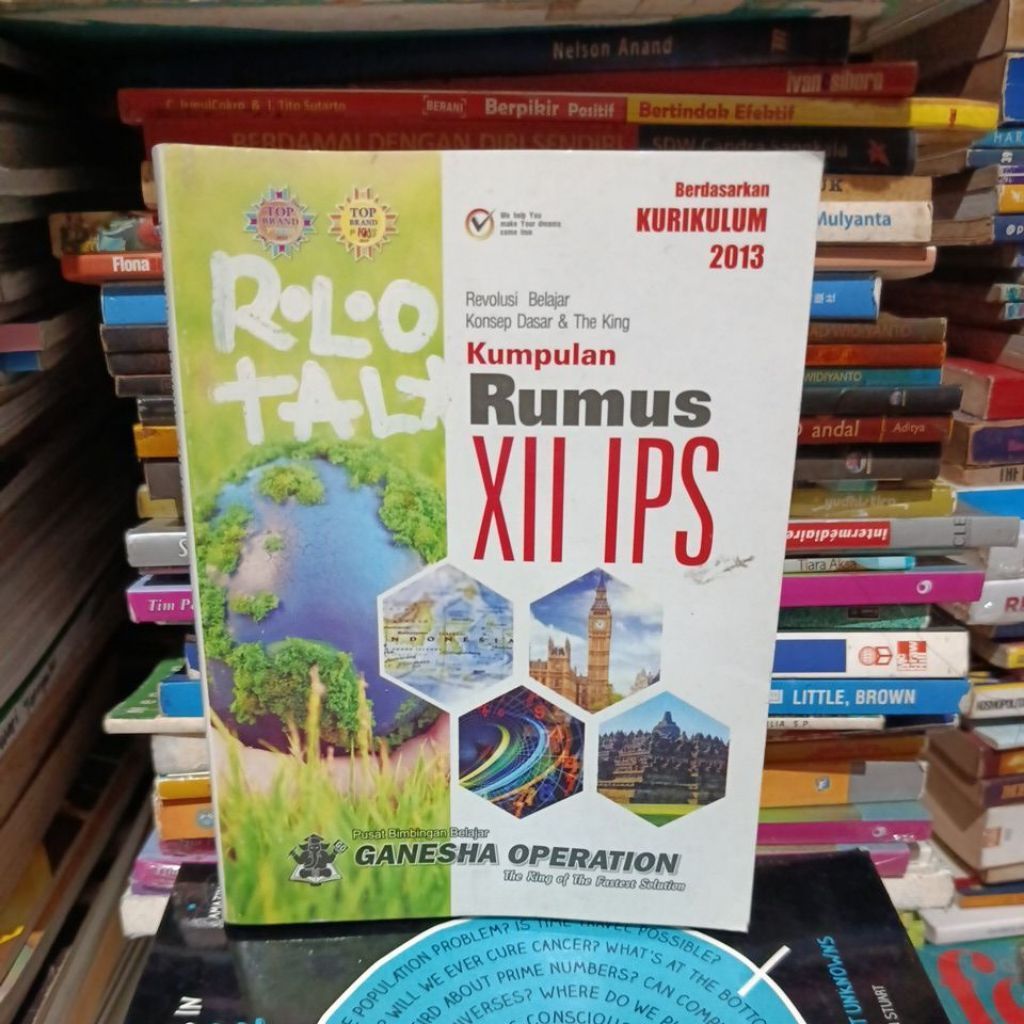 Buku Kumpulan Rumus XII IPS kurikulum 2013