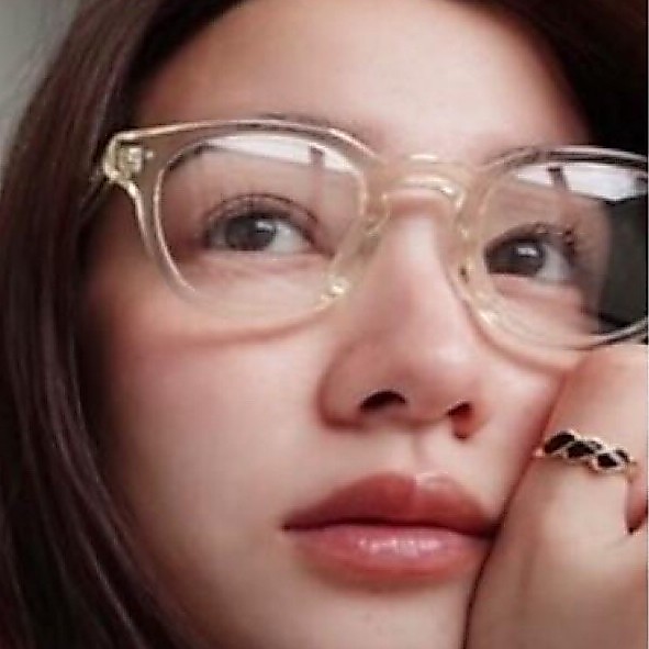 kacamata zoff original transparent polished clear