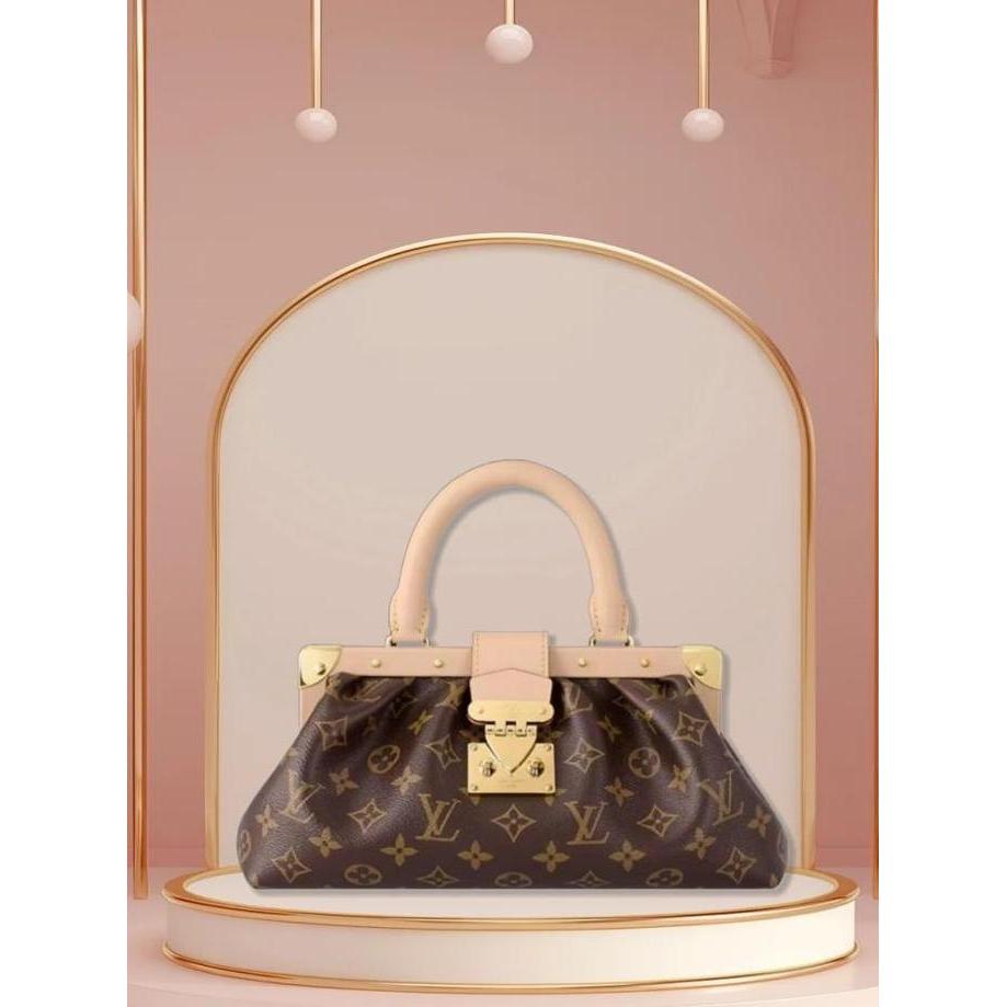 Tas Cewe 100% OriginalLv Louis Vuitton Clutch Wanita Tas/Tas Tangan Awan[Box + Dust Bag]