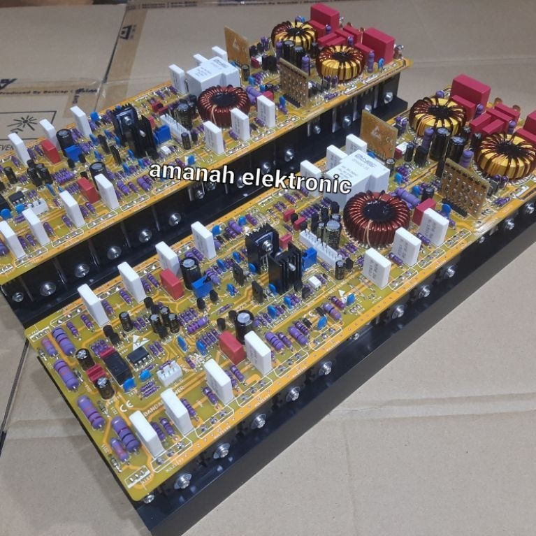 Power TD class 35cm 3u 7set final PWM sMd pendingin HITAM.isolator ceramik,baut Tap.fulset Heatsink 