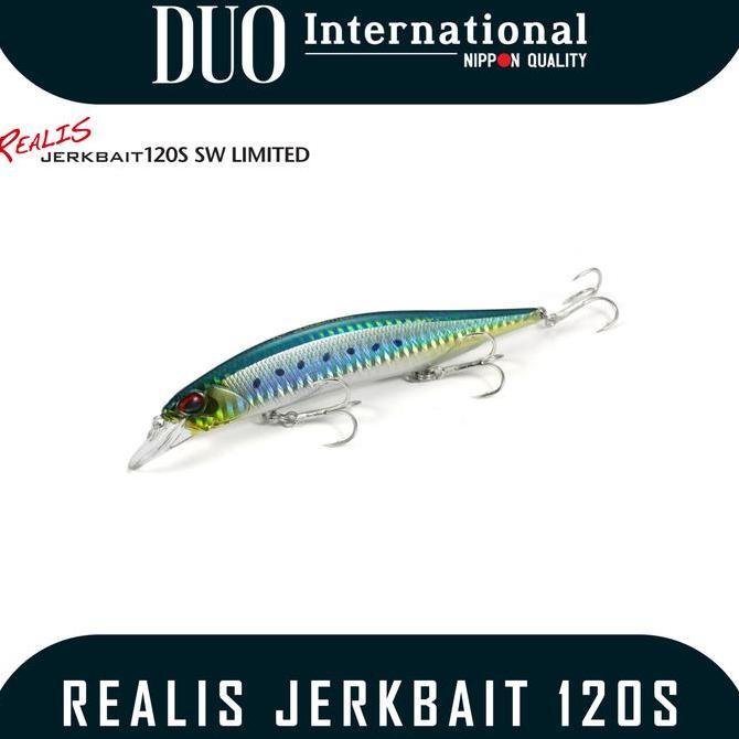 Umpan Pancing Lure Merk Duo International Realis Jerkbait 120S SW