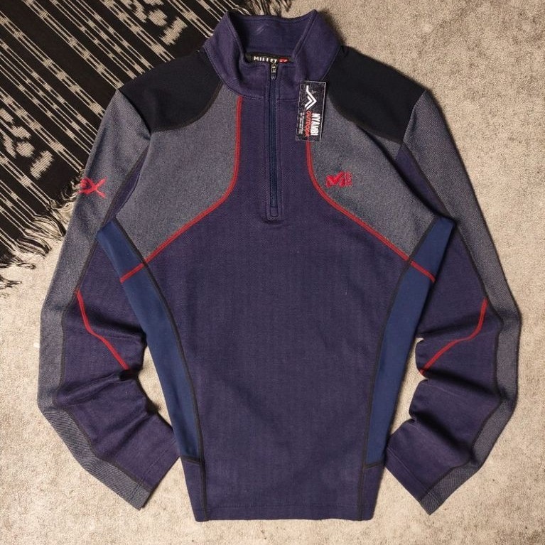 MILLET Baselayer Gunung (NYB631) Size XS Bahan Softshell Hangat Untuk Kegiatan Outdoor