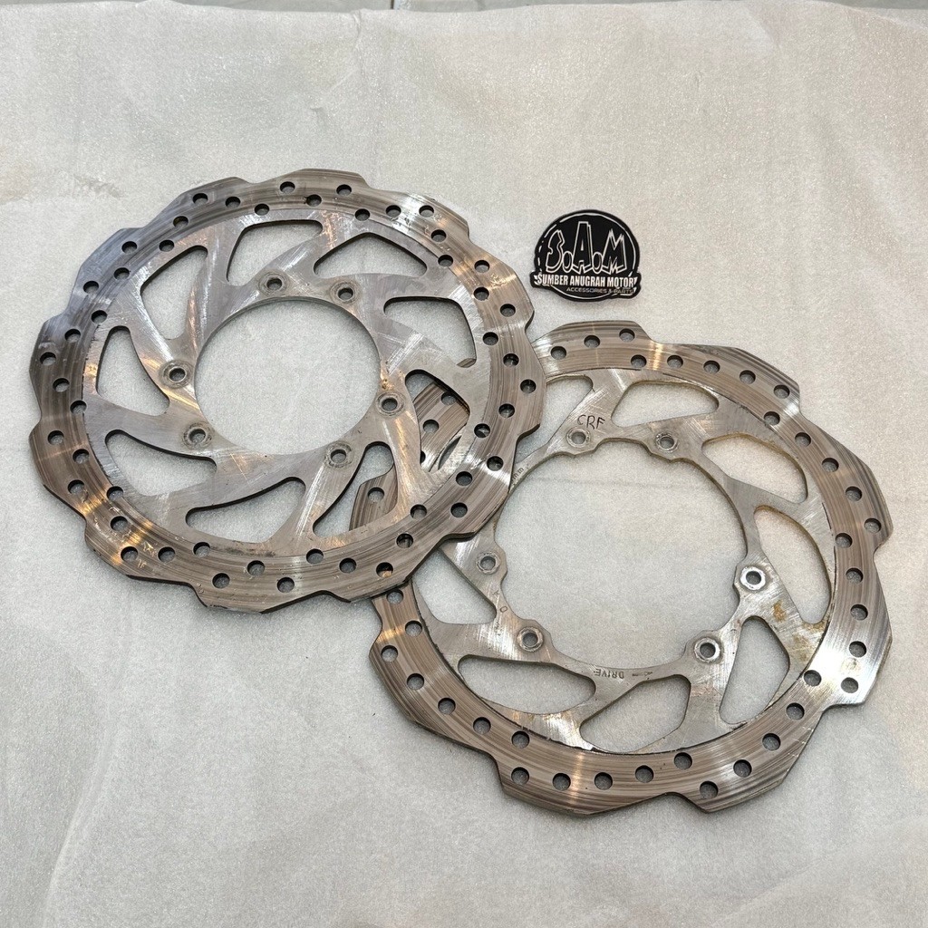 DISC DEPAN WR155 & CRF150 ORIGINAL COPOTAN MOTOR BEKAS PAKAI CRF WR CRF150L WR155R Yamaha piringan p