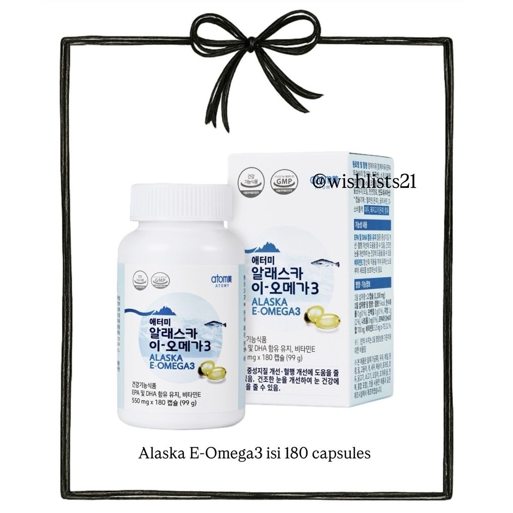 Alaska E-Omega3 180 softgel from Alaska