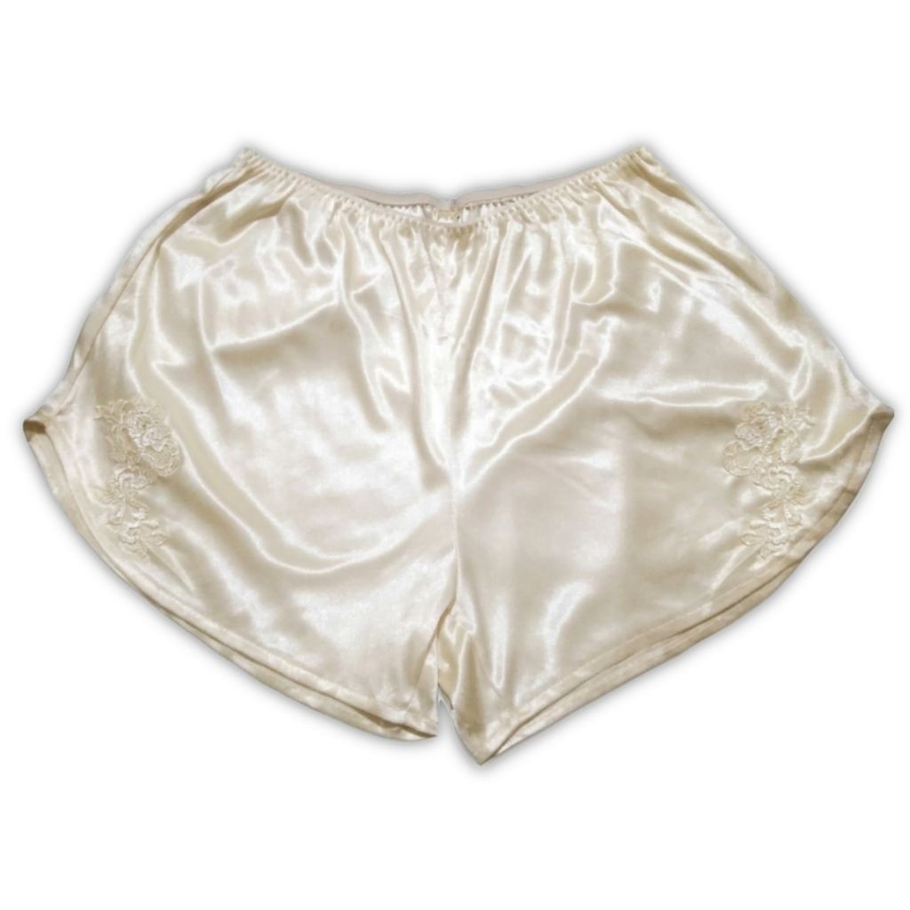 PL SATIN YELLOW SHORTS