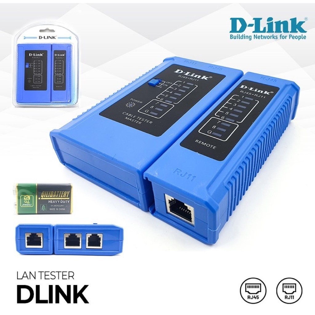 LAN Tester D-LINK / LAN Tester RJ45 Digital
