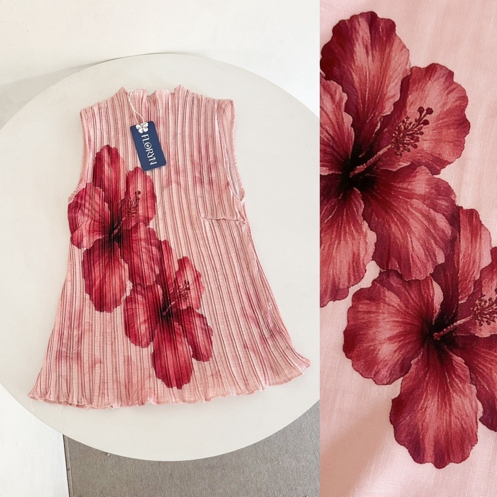 Inner Pleates Printing / Inner Polkadot