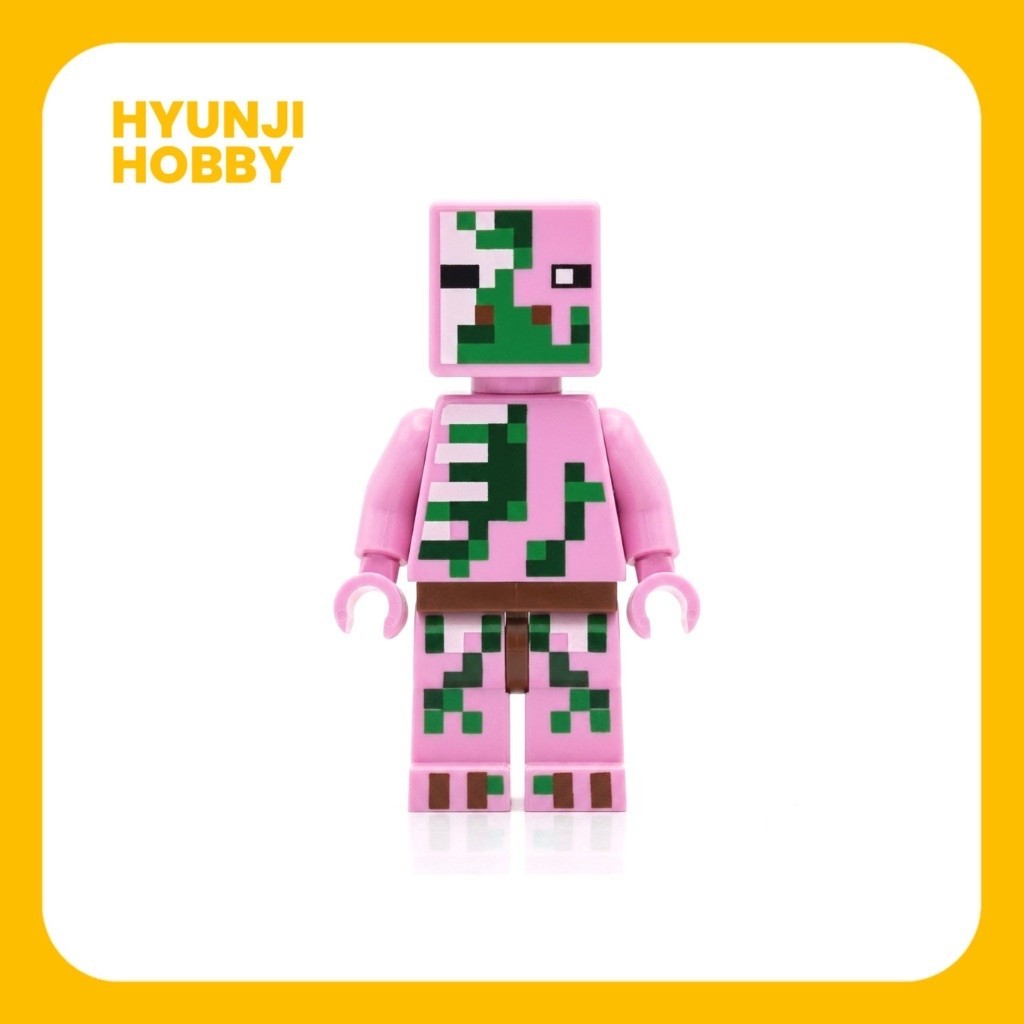 LEGO Minecraft Zombie Pigman Minifigure ori