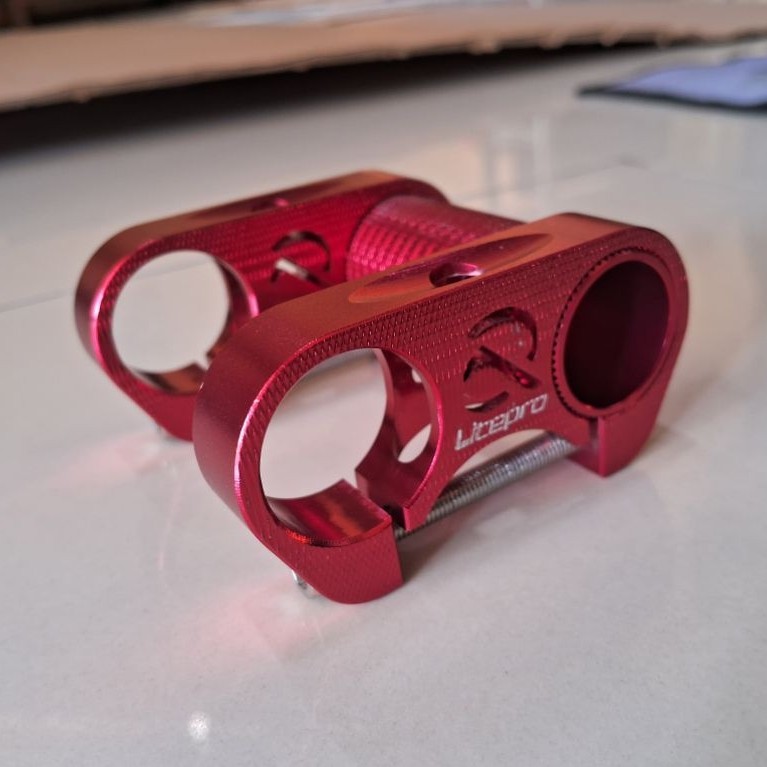 Stem riser litepro sepeda lipat