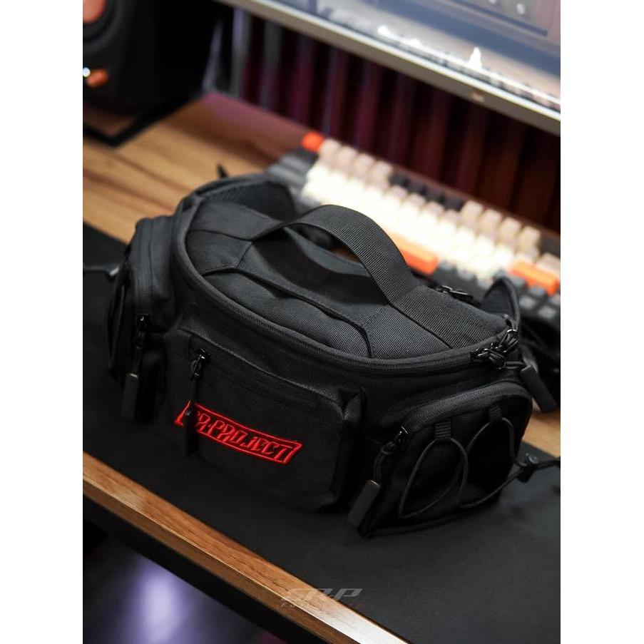 NEW waistbag SR-PROJECT NV Black Edition waterproof | Tas slempang motoran