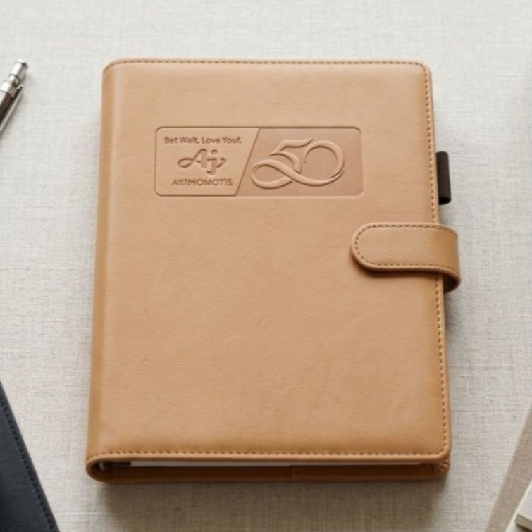 Buku agenda / binder kulit custom