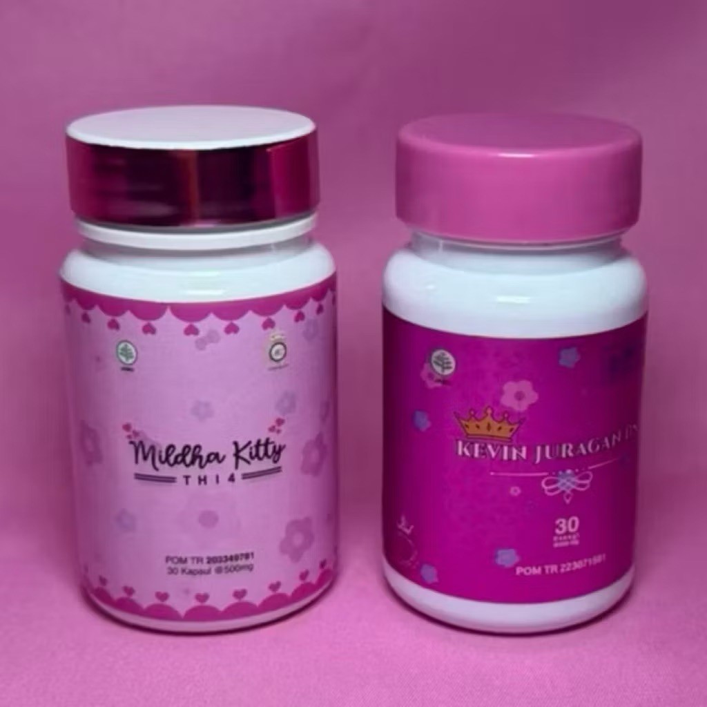 (2 BTL CHAPS 30+30) MILDHAKITTY PELANGSING KEVIN H.IWAN JASJOS PAKETAN 3ITEM  (klo ad teh d ksh)