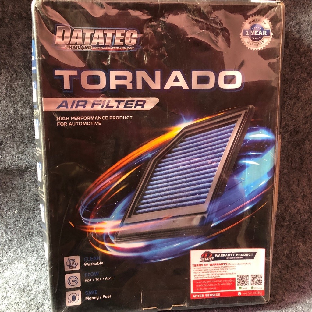 Datatec Tornado Air Filter - Filter Udara Mobil Berkualitas Tinggi dengan Garansi 1 Tahun