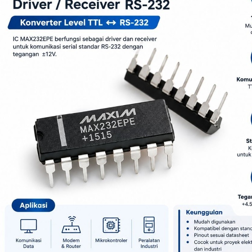 IC MAX232N MAX 232 MAX232 DIP MAX232