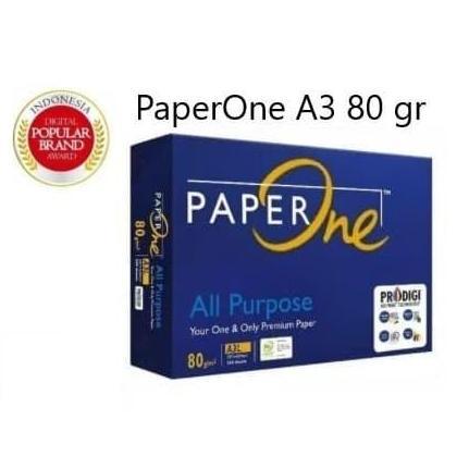 Paperone Kertas Fotocopy A3 80Gr ( A3 )