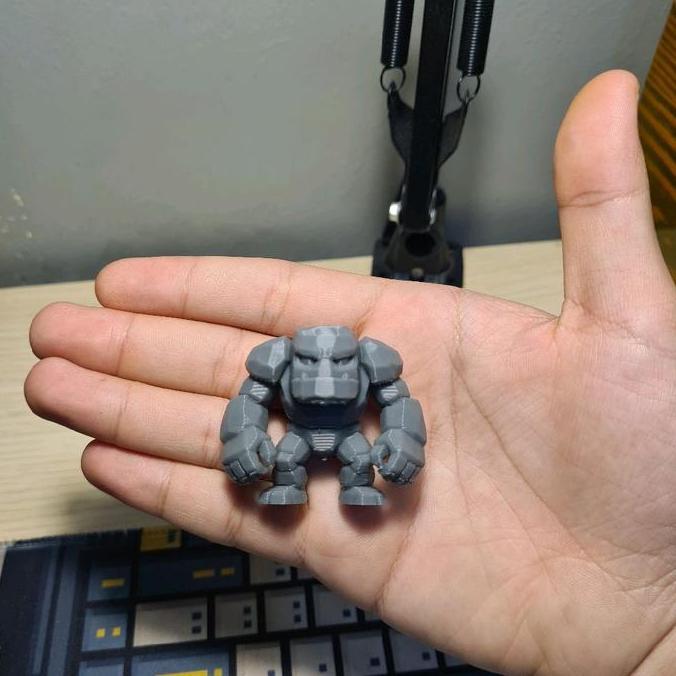 Golem Batu Mainan Figure Monster Batu Rock Golem Pajangan