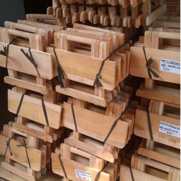 Meja Lipat Kayu meja belajar portable