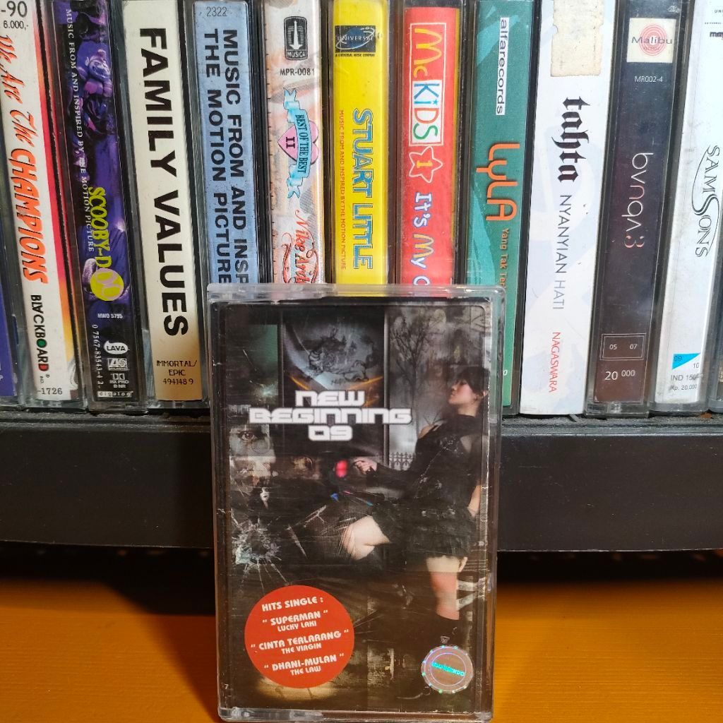 Kaset Pita Dewa Dewa19 New Beginning 09 The Virgin Lucky Laki Superman lumayan bagus ok
