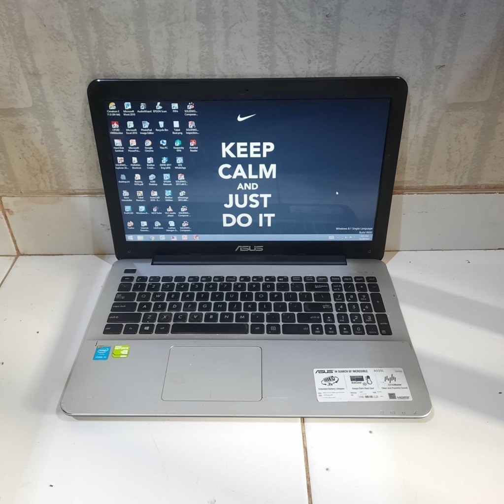 Laptop Asus A555LF, Core i5-5200U, ###DoubleVga, Hd Graphics 5500, Nvidia Geforce 930M 2Gb, Ram 4 / 