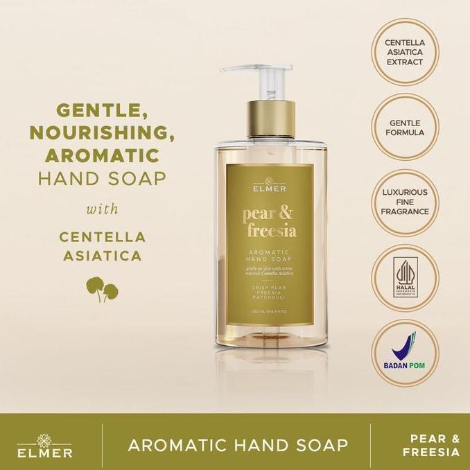 ELMER Aromatic Hand Soap | Pear & Freesia