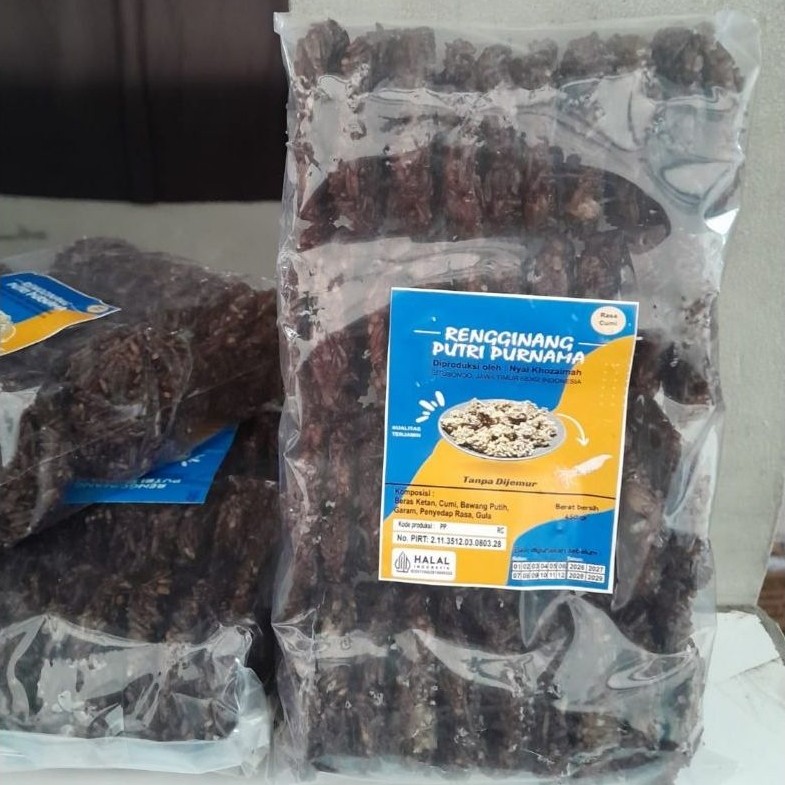 Rengginang Enak Rasa Cumi Khas Situbondo Tanpa Dijemur Goreng Beras Ketan 500g
