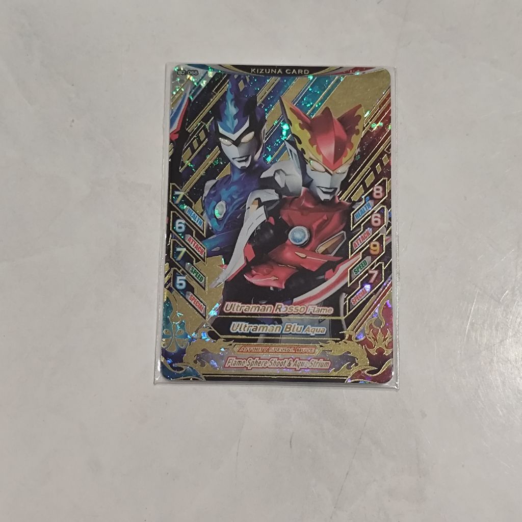 Kartu Ultraman Fusion Fight Kizuna card