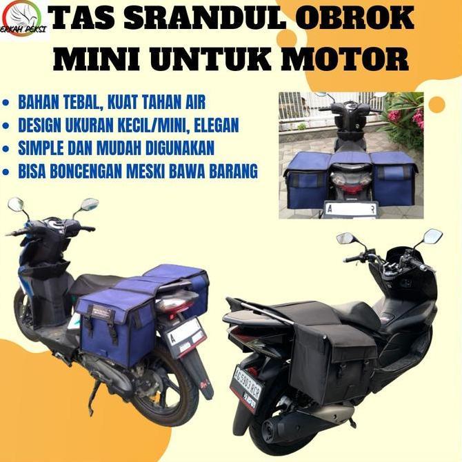 TERBARU TAS SRANDUL OBROK MINIMALIS _UKURAN KECIL_ SEPEDA MOTOR BEAT SUPRA VARIO SCOOPY UKURAN JOK 2