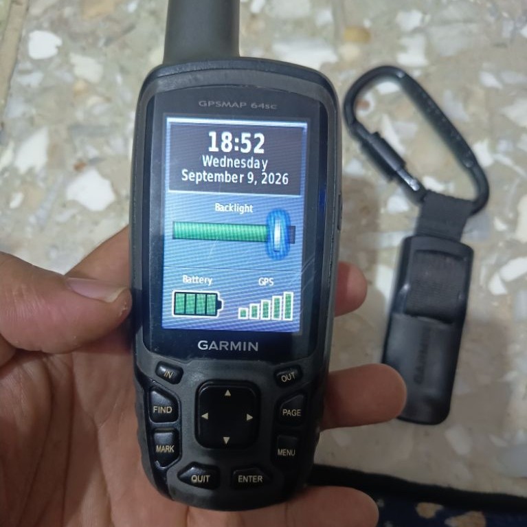 Garmin gps 64sc second