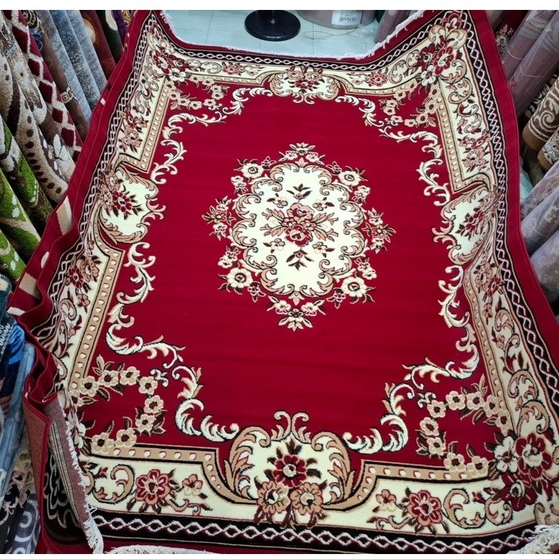 [260x330cm] Karpet Permadani Berumbai Merk Almaya Ukuran 260x330cm