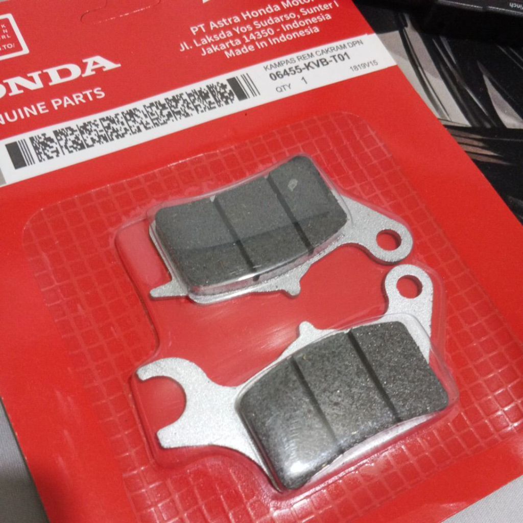 Discpad Vario CBS (KVB-T01) / Kampar Rem Cakram Depan Beat Vario Techno (KVB-T01)