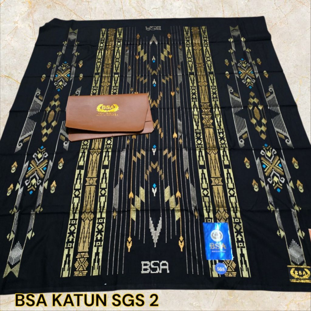 Sarung BSA SGS (Full Timbul/Songket)
